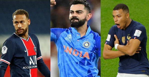এমবাপে-নেইমারকে টপকে গেলেন বিরাট