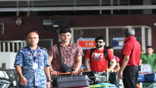 সিরিজ খেলতে বাংলাদেশে পা রাখল আফগানরা