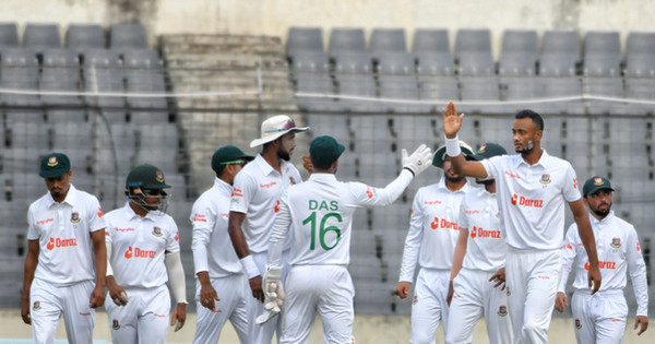টেস্ট ক্রিকেটে রেকর্ড গড়ে জিতলো বাংলাদেশ