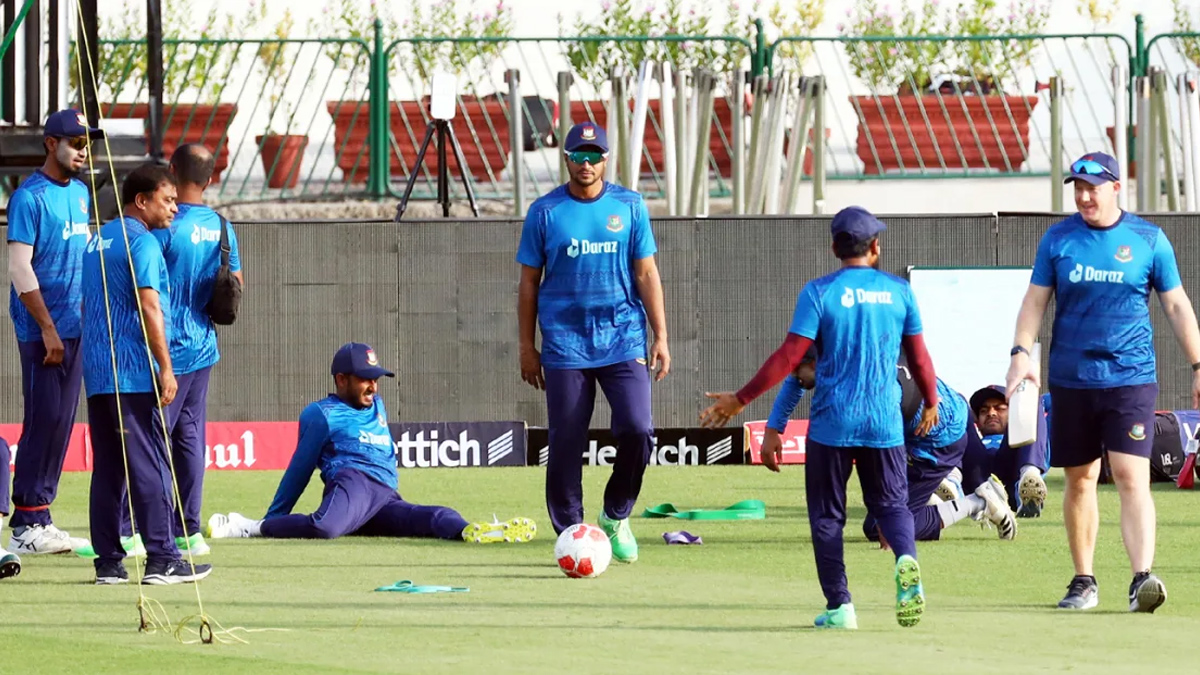 ভারতের সৌন্দর্য উপভোগের পাশাপাশি অনুশীলনে ব্যস্ত টাইগার টিম