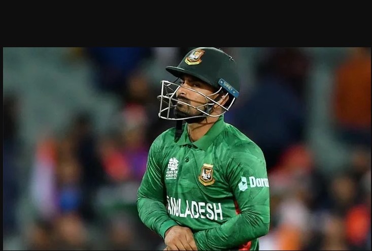 ম্যাচের প্রথম বলে আউট লিটন