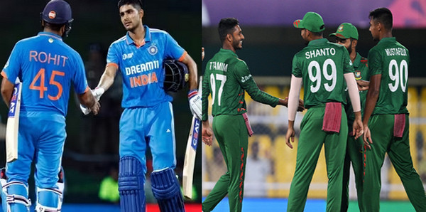 রোহিত-গিলের তাণ্ডবের সামনে অসহায় লিটন-তামিমের মিউমিউ