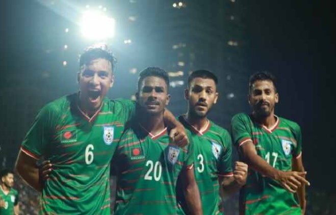ফিফা র্যাঙ্কিংয়ে বাংলাদেশের দলের উন্নতি