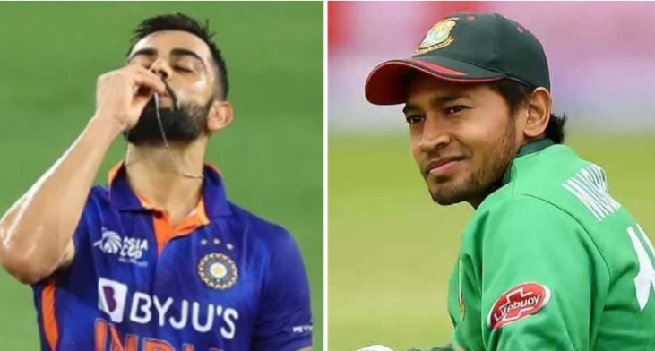 কোহলিই আমাকে স্লেজিং করে: মুশফিকুর
