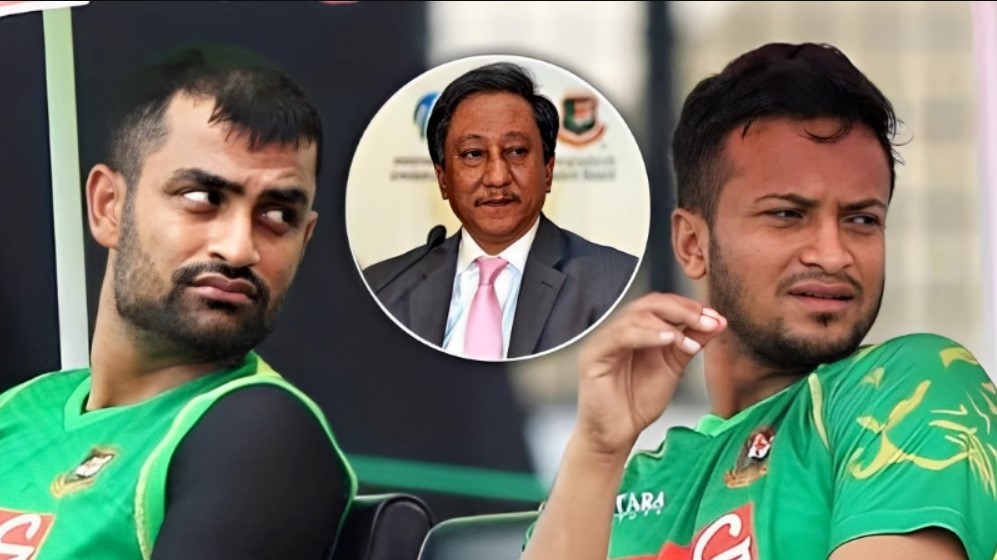 অবশেষে তামিম ইকবালের ঘাড়ে দোষ চাপালেন নাজমুল হাসান পাপন