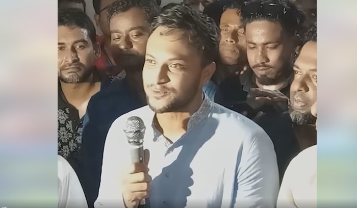রাজনীতিতে আমি একদম নতুন, ক্লাস ওয়ানের ছাত্র : সাকিব