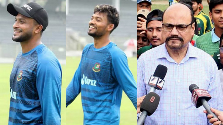 নেতৃত্বে যাকে দেখতে চায় বিসিবি, সাকিব নাকি শান্ত