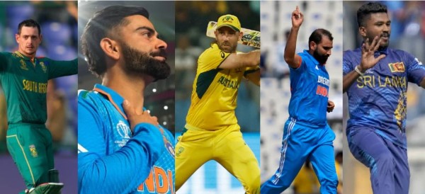 ২০২৩ সালের সেরা ওয়ানডে দল ঘোষণা করলো আইসিসি
