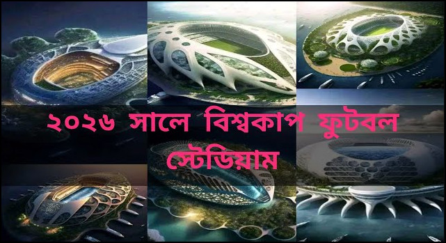২০২৬ ফুটবল বিশ্বকাপের যে স্টেডিয়ামে যে ম্যাচ!