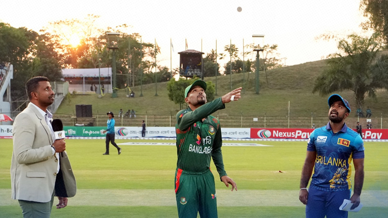 সিরিজ বাঁচানোর ম্যাচে টসে জিতে যে সিদ্ধান্ত নিলেন শান্ত, দেখে নিন একাদশ