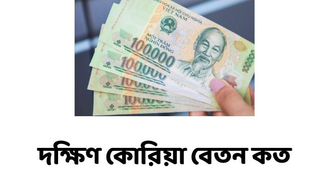 এক নজরে দেখেনিন ২০২৪ সালে দক্ষিণ কোরিয়ায় কোন খাতে কত বেতন