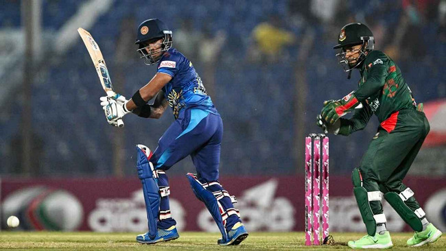 বাংলাদেশকে মাঝাড়ি রানের টার্গেট দিল শ্রীলঙ্কা