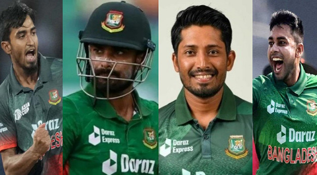 বাংলাদেশের টি-টোয়েন্টি বিশ্বকাপের দল থেকে বাদ পড়ছেন যারা