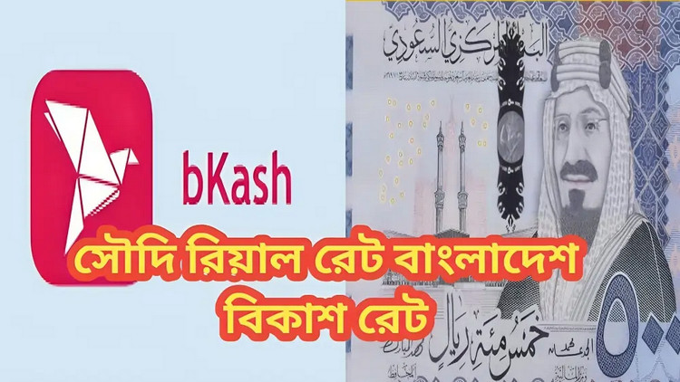 ব্যাপক হারে বাড়লো সৌদি রিয়াল রেট, দেখেনিন আজকের বিকাশ রেট কত