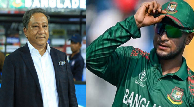 সাকিবের সুরে সুর মিলিয়ে যা বললেন বিসিবি বস পাপন