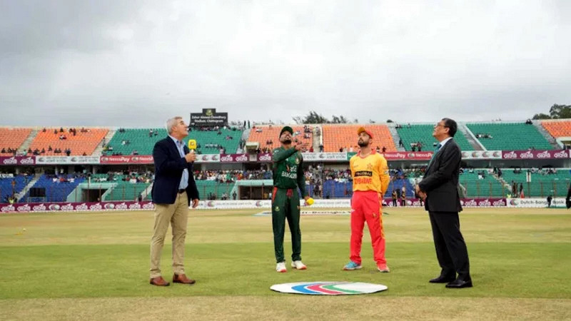 বিকেল ৩টা নয় নতুন সময় জিম্বাবুয়ের বিপক্ষে ৪র্থ টি-টোয়েন্টি ম্যাচে মাঠে নামবে বাংলাদেশ, দেখেনিন সময়