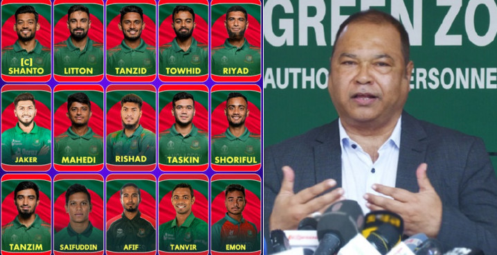চমক দিয়ে বাংলাদেশের টি-টোয়েন্টি বিশ্বকাপ দল ঘোষণা