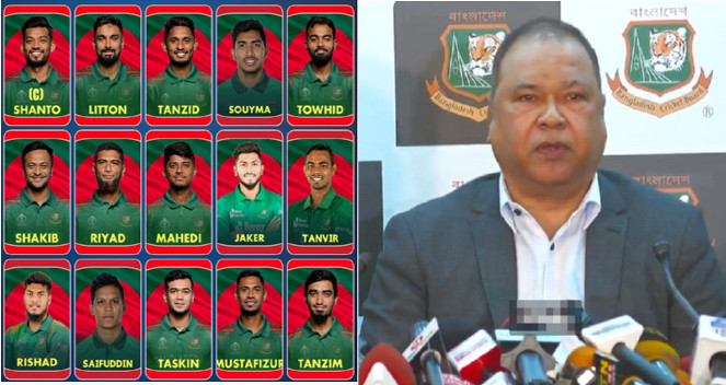 এইমাত্র পাওয়া: বড় চমক দিয়ে বিশ্বকাপ দল ঘোষণা করলো বিসিবি