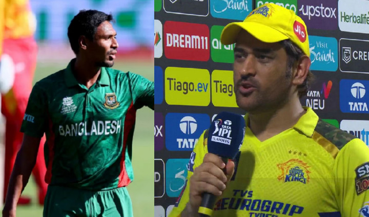 বেঙ্গালুরুর বিপক্ষে মাঠে নামার আগে মুস্তাফিজকে নিয়ে অবিশ্বাস্য মন্তব্য করলেন ধোনি