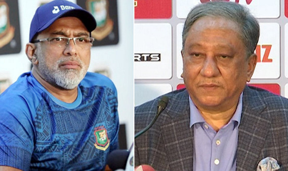 আবারও বাংলাদেশের ব্যাটিং অর্ডার পরিবর্তন নিয়ে পাপন-হাথুরুসিংহের দন্দ