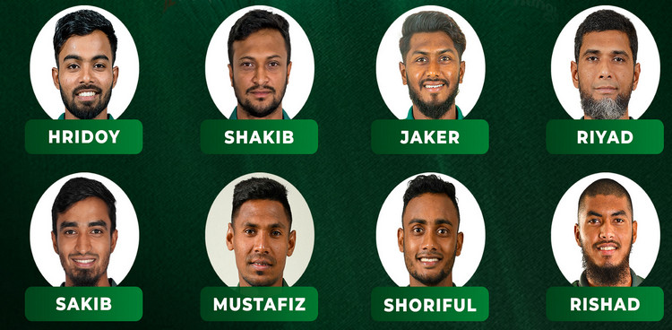 হোয়াইটওয়াস এড়াতে শাক্তিশালী একাদশ ঘোষণা করলো বাংলাদেশ