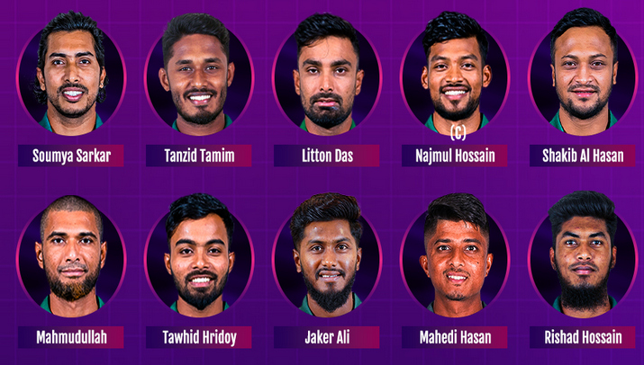 এক পরিবর্তন নিয়ে বিশ্বকাপের প্রথম প্রস্তুতি ম্যাচের জন্য শক্তিশালী একাদশ ঘোষণা করলো বাংলাদেশ