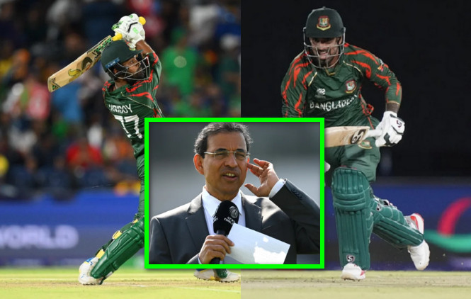 লিটন দাস ও তাওহীদ হৃদয়কে নিয়ে অবিশ্বাস্য মন্তব্য করলেন হার্শা ভোগলে