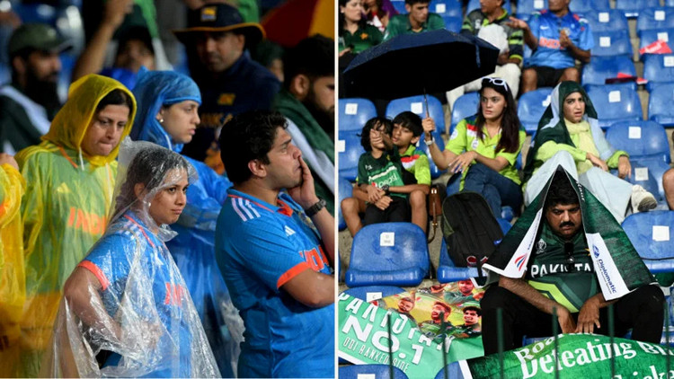 ভারত বনাম পাকিস্তান ম্যাচে বৃষ্টির শঙ্কা, ম্যাচ পরিত্যাক্ত হলে কপাল পুড়বে বাবর আজমদের
