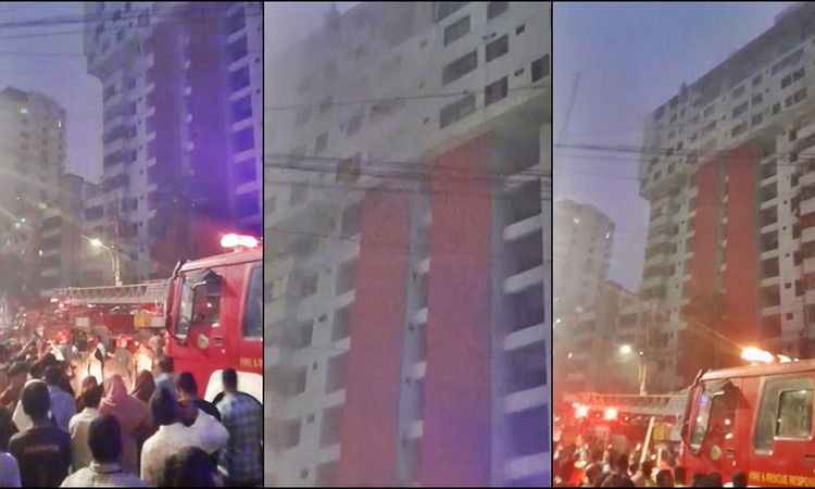 এইমাত্র পাওয়া: পল্টনের ফায়েনাজ টাওয়ারে আগুন, নিয়ন্ত্রণে ৫ ইউনিট