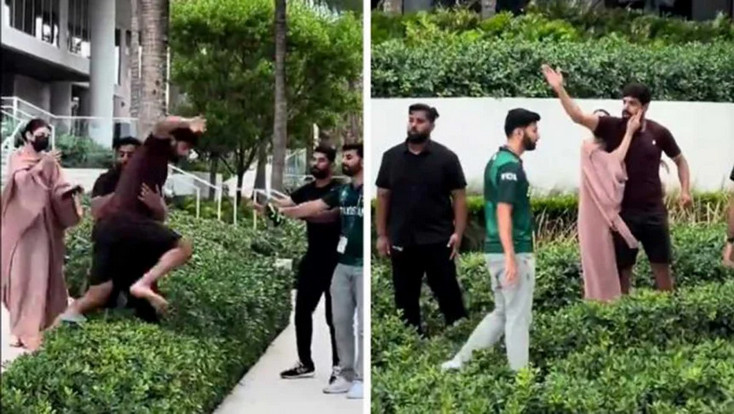ভক্তের সঙ্গে হাতাহাতির কারণ জানালেন পাকিস্তানের পেসার হারিস রউফ