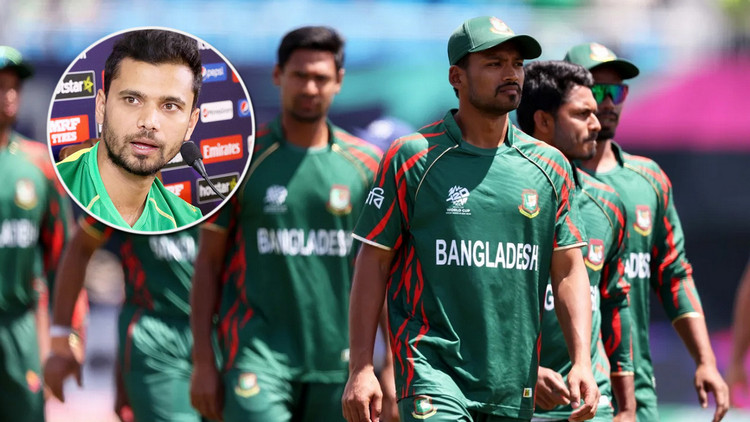 বাংলাদেশ সেমির সুযোগ হারানোর পর রাগে ক্ষোভে যা বললেন মাশরাফি