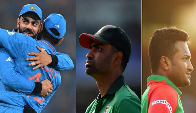 রোহিত-কোহলি পারলেও পারেননি সাকিব-তামিম