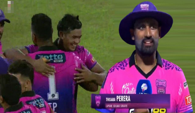 ম্যাচ শেষে তাসকিনকে নিয়ে অবিশ্বাস্য মন্তব্য করলেন অধিনায়ক থিসারা পেরেরা