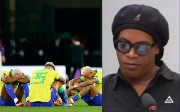 উরুগুয়ের কাছে হেরে ব্রাজিলের বিদায় রেগে গিয়ে যা বললেন রোনালদিনহো