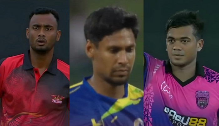 আজ এলপিএলে বল হাতে যত উইকেট পেলেন মুস্তাফিজ, শরিফুল ও তাসকিন