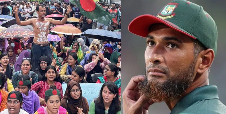 কোটা আন্দোলন নিয়ে মাহমুদউল্লাহ রিয়াদের ফেসবুক পোস্ট, তোলপাড় গোটা দেশে