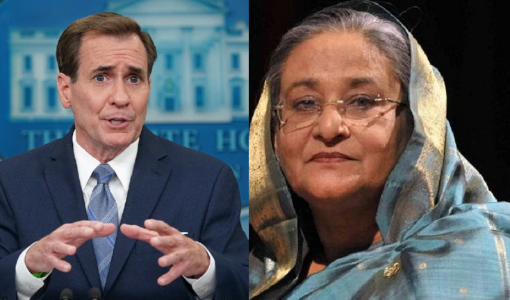 হাসিনাকে উৎখাতে যুক্তরাষ্ট্রের দায় দেওয়ায় এর প্রতিক্রিয়া যা বলছে হোয়াইট হাউস