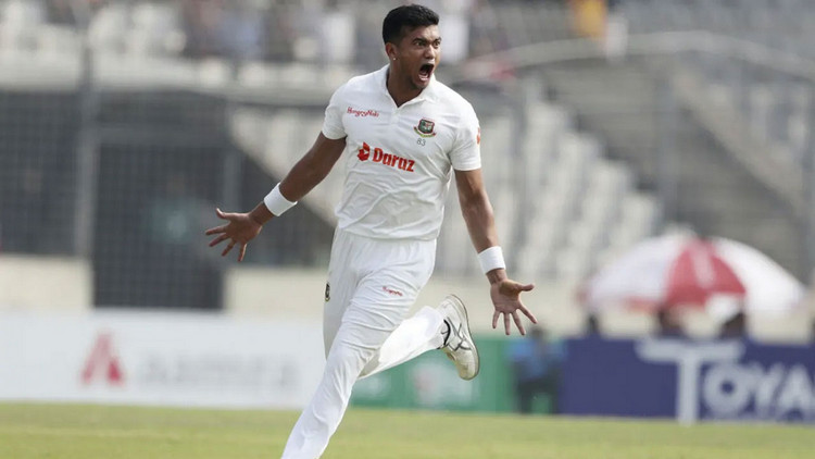 আউট, আউট, আউট, প্রথম ওভারেই উইকেটের দেখা পেল তাসকিন