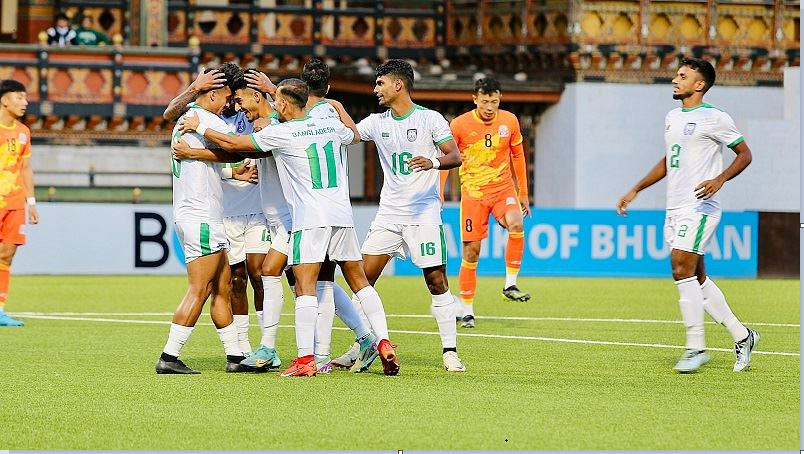 গোল, গোল, গোল চরম উত্তেজনায় শেষ হলো বাংলাদেশ বনাম ভুটানের মধ্যকার ম্যাচ, দেখেনিন ফলাফল