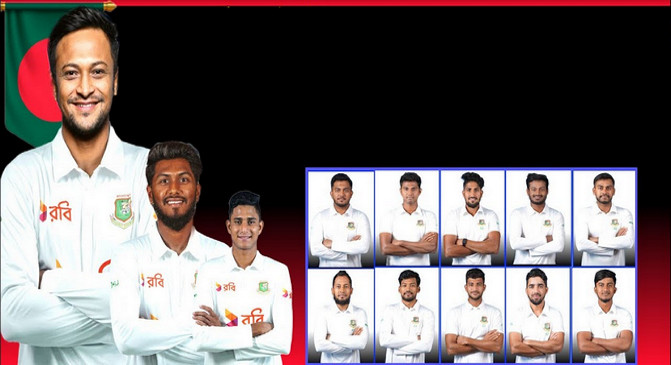 ৬ ব্যাটার, ৩ পোসার ও ২ স্পিনার নিয়ে ভারতের বিপক্ষে প্রথম টেস্টের বাংলাদেশের একাদশ ঘোষণা