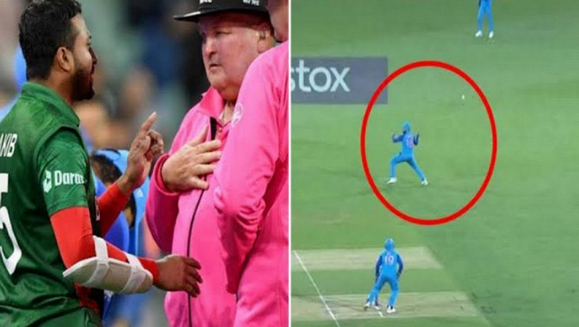 বাংলাদেশের বিপক্ষে টি-টোয়েন্টি বিশ্বকাপে বিরাট কোহলি সেই ফেক ফিল্ডিং নিয়ে উঠেছে আলোচনার ঝড়