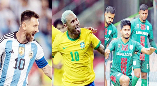 ফিফা র্যাঙ্কিংয়ে আর্জেন্টিনার চমক, দেখেনিন ব্রাজিল ও বাংলাদেশের অবস্থান