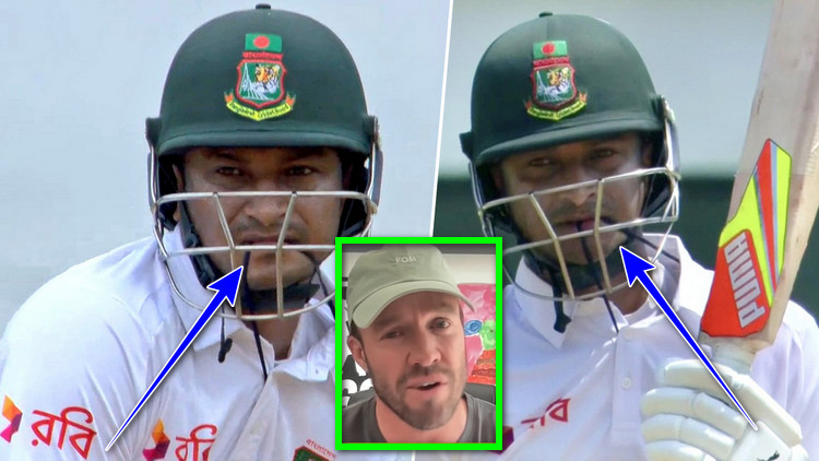 সাকিবের ফিতা কামড়ে ব্যাটিং করার অবিশ্বাস্য ব্যাখ্যা দিলেন এবি ডি ভিলিয়ার্স