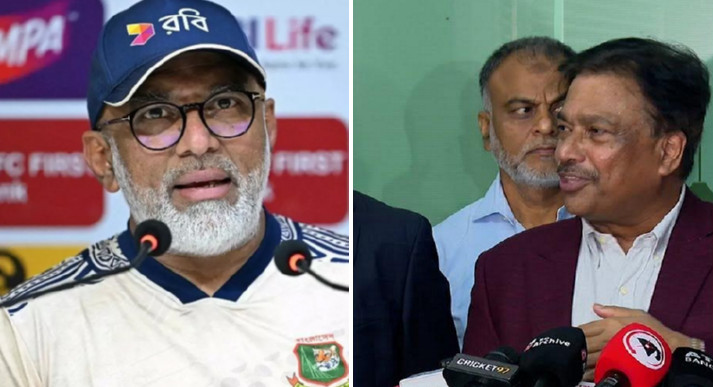 ব্রেকিং নিউজ: হাথুরুসিংহে অধ্যায়ের সমাপ্তি, সঠিক সময়ে সঠিক সিদ্ধান্ত জানালো বিসিবি বস ফারুক