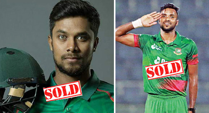 বিশাল মুল্যে তৃতীয় রাউন্ডে বিপিএলে দল পেলেন সাব্বির রহমান ও এবাদত হোসেন