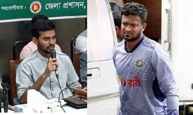 সাকিবের দেশে আসতে না পারার জন্য দায়ি যারা জানালেন ক্রীড়া উপদেষ্টা