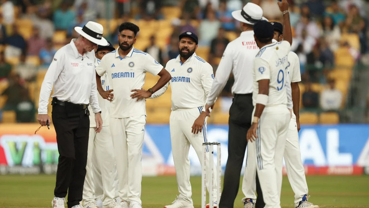 ৩৬ বছরের ইতিহাসে প্রথম: নিউজিল্যান্ডের বিপক্ষে পরাজয়ের প্রহর গুনছে ভারত