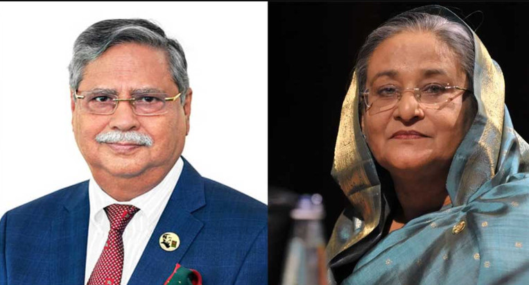 শেখ হাসিনার পদত্যাগ নিয়ে রাষ্টপতির এক কথাই দেশজুড়ে নতুন আলোচনার ঝড়