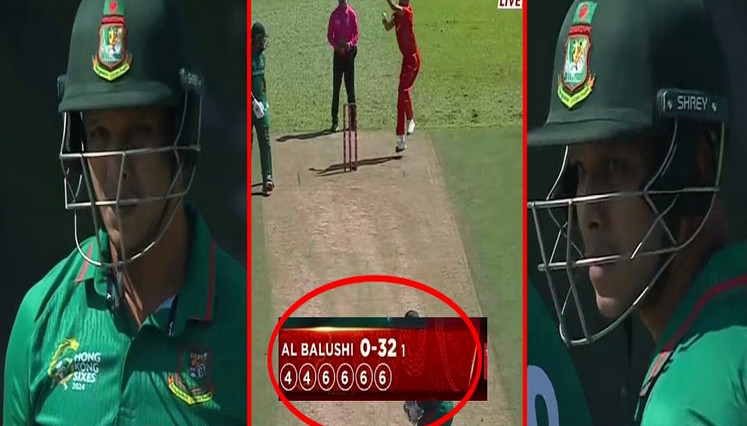 ১২ ছক্কা, ৪ চারে ২৯ বলে আজ ব্যাটিংয়ে ঝড় তুলে যত রান করলেন সাইফউদ্দিন
