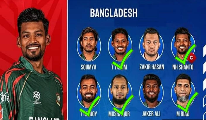 চমক দিয়ে আফগানিস্তানের বিপক্ষে প্রথম ওয়ানডের জন্য বাংলাদেশের শক্তিশালী একাদশ ঘোষণা